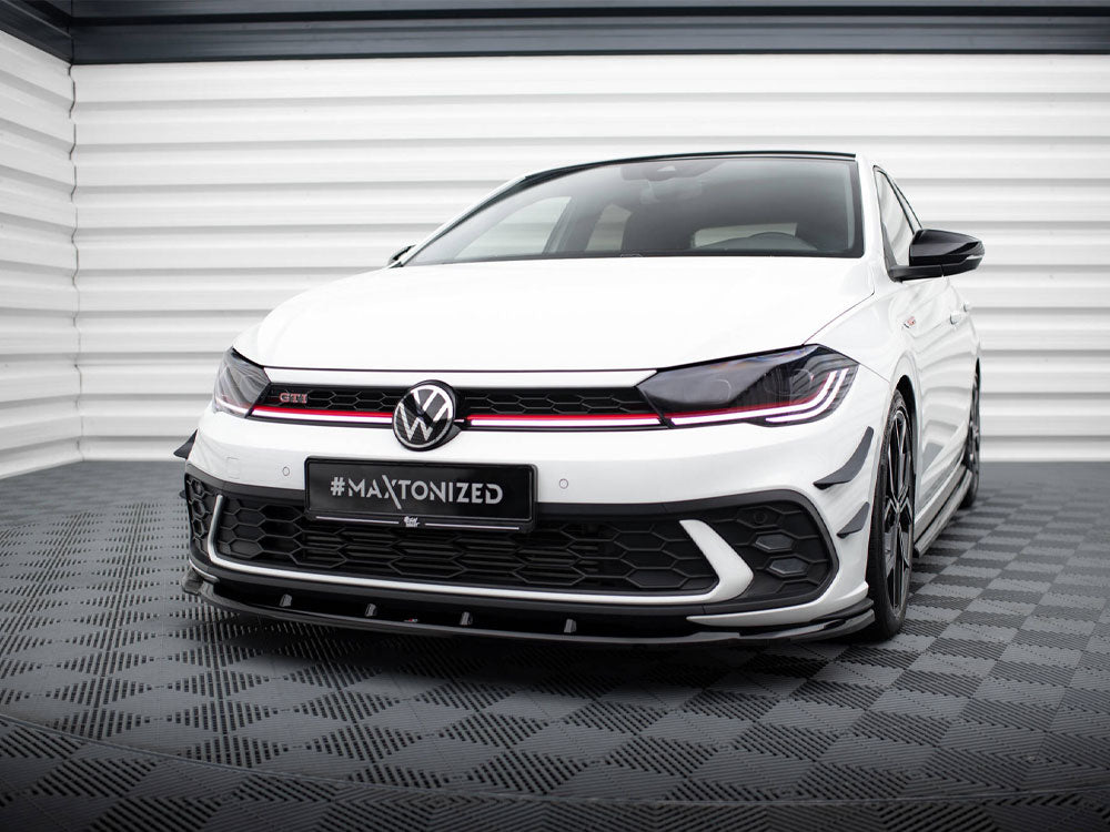 Front Splitter V.1 Volkswagen Polo GTI Mk6 Facelift