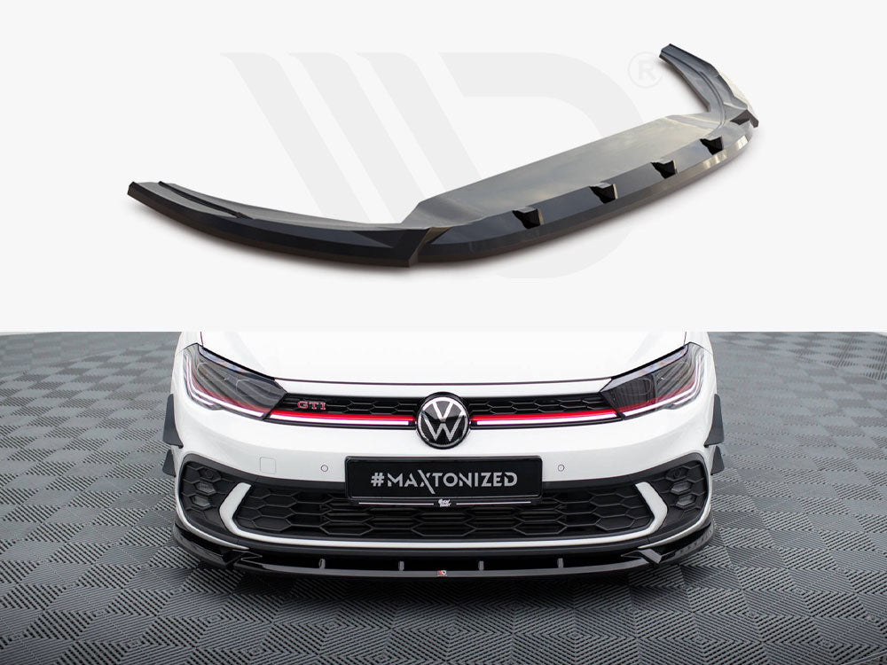 Front Splitter V.2 Volkswagen Polo GTI Mk6 Facelift