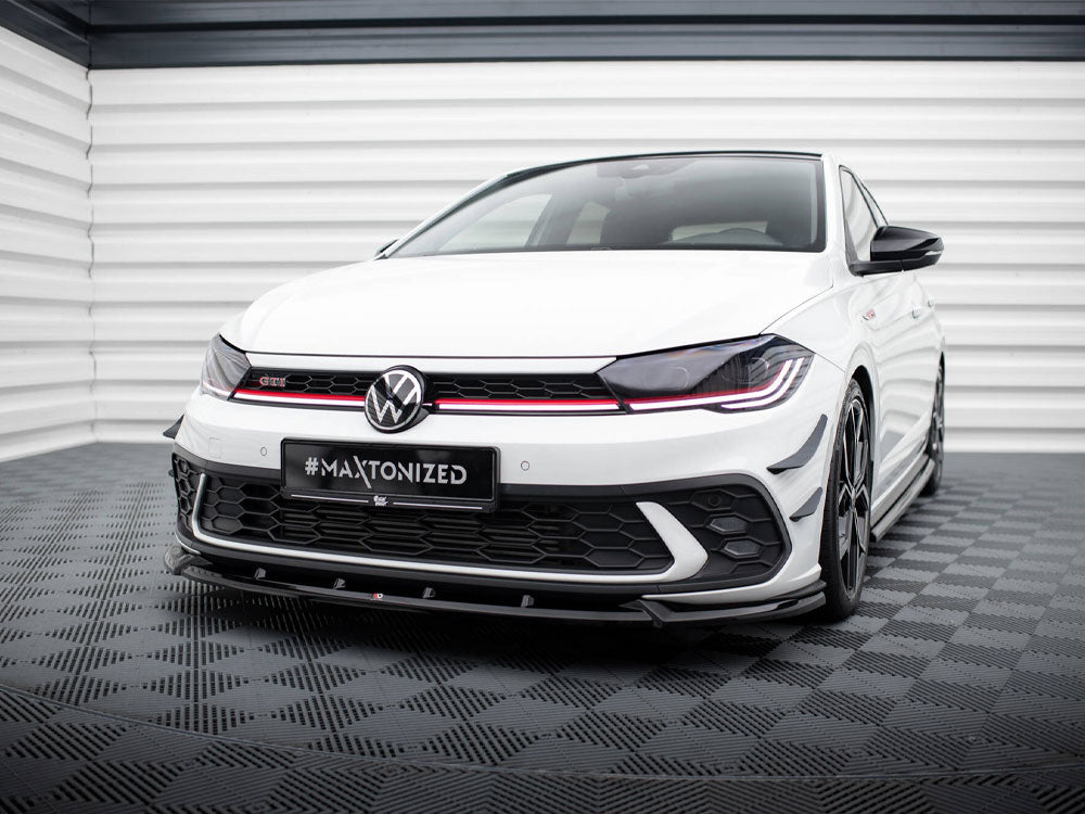 Front Splitter V.2 Volkswagen Polo GTI Mk6 Facelift