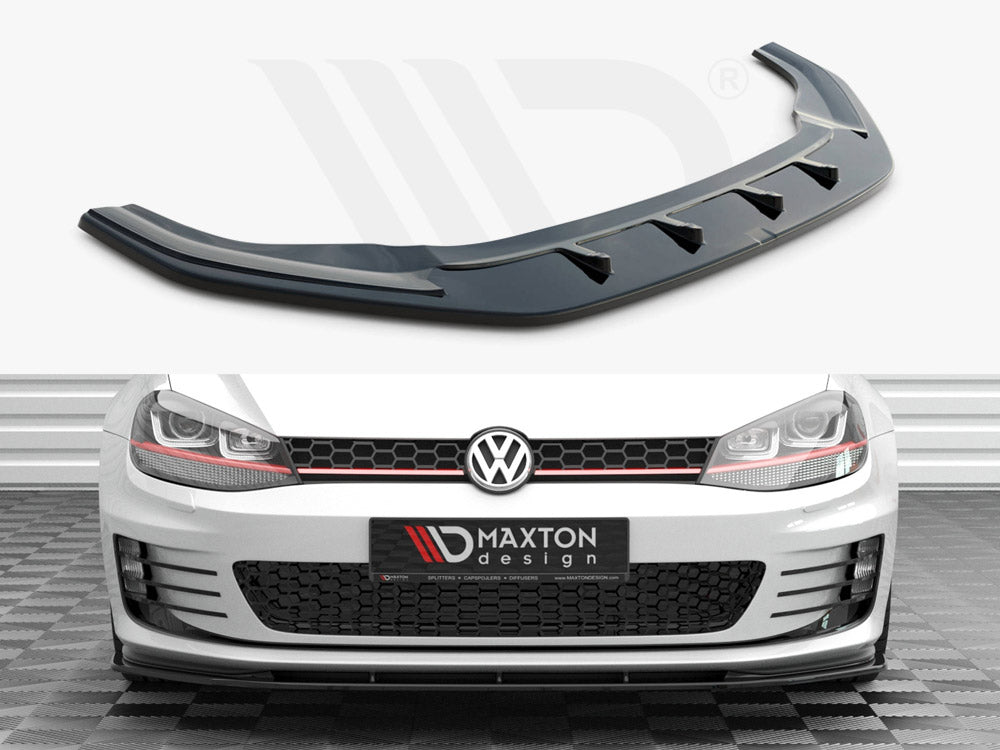 Front Splitter V.3 Volkswagen Golf GTI Mk7