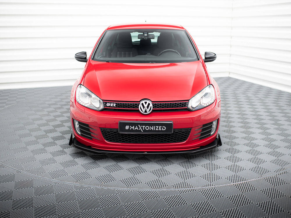 Street PRO Front Splitter V.3 + Flaps VW Golf GTI Mk6