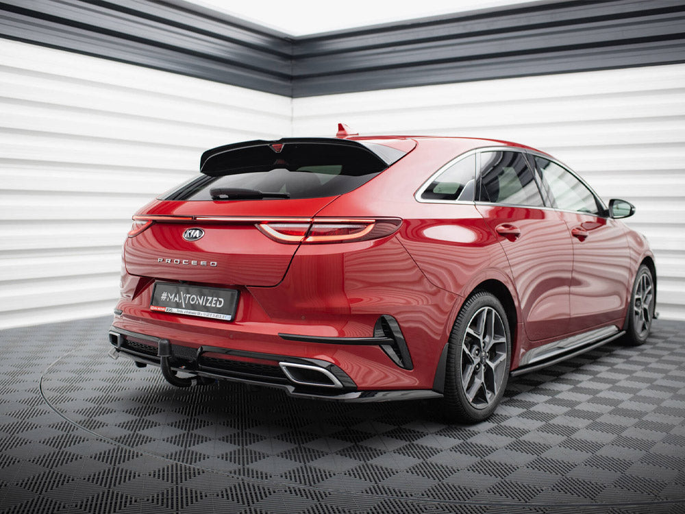 Central Rear Splitter (Vertical Bars) Kia ProCeed GT-Line Mk1