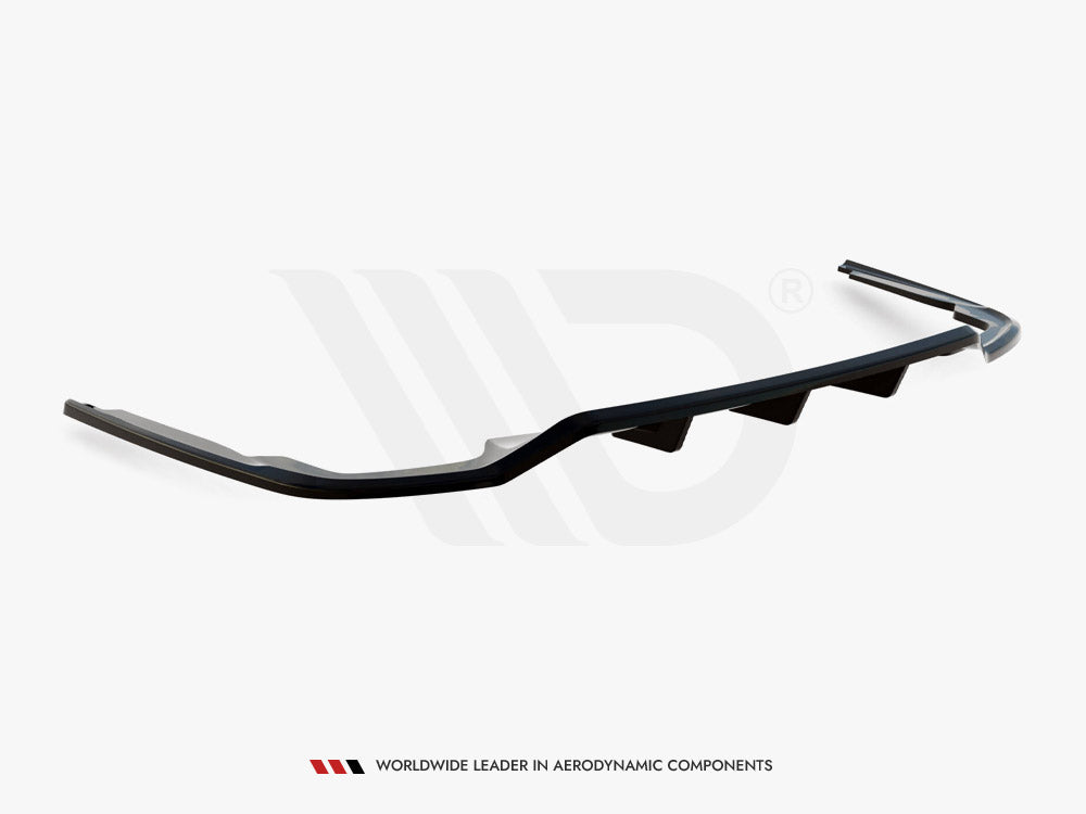 Central Rear Splitter (Vertical Bars) Audi A8 S-Line D5