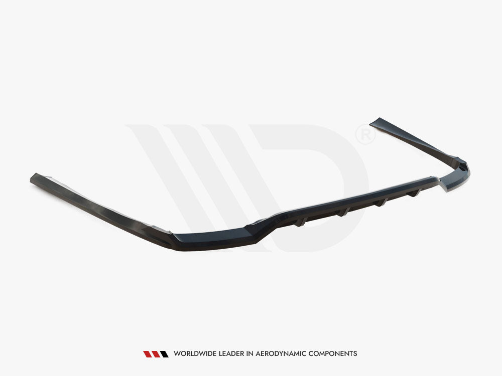 Central Rear Splitter (Vertical Bars) Mercedes-Benz E W212 Facelift