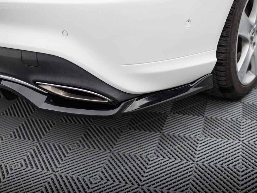 Central Rear Splitter (Vertical Bars) Mercedes-Benz CLA C117 Facelift