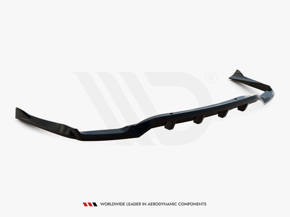 Central Rear Splitter (Vertical Bars) Mercedes-Benz CLA C117 Facelift