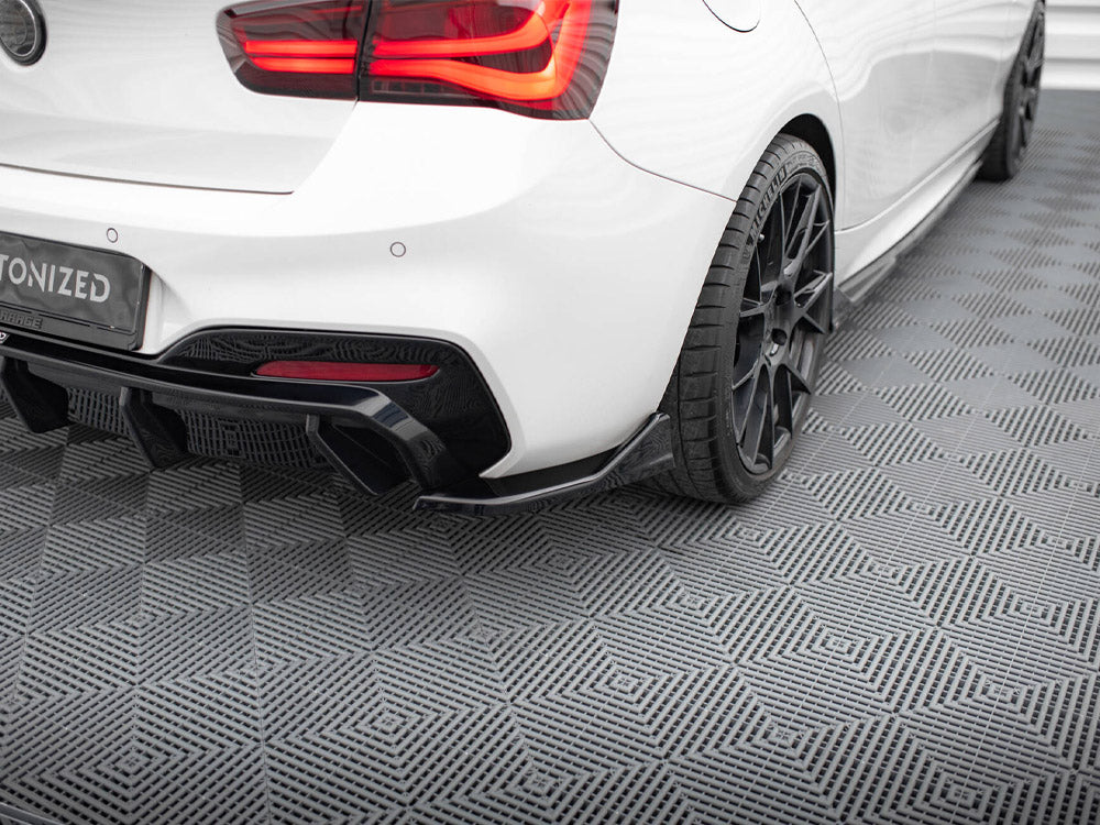 Rear Side Splitters BMW 1 M-Pack / M140i F20 Facelift