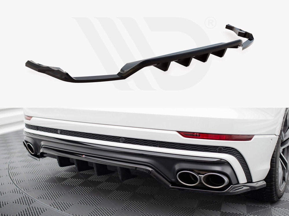 Central Rear Splitter (Vertical Bars) V.2 Audi SQ8 Mk1