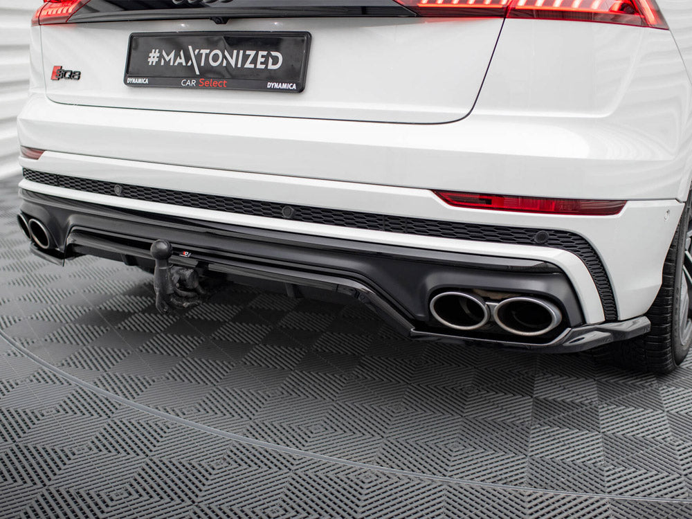 Central Rear Splitter (Vertical Bars) V.2 Audi SQ8 Mk1