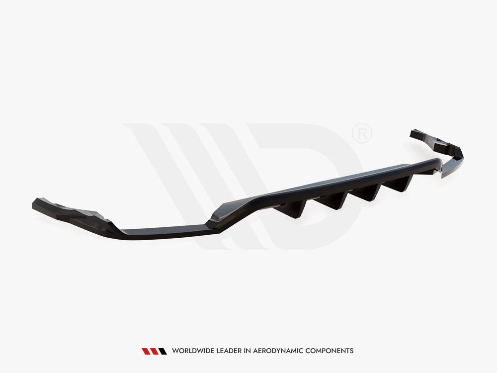 Central Rear Splitter (Vertical Bars) V.2 Audi SQ8 Mk1