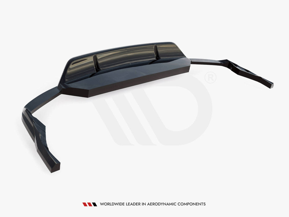 Central Rear Splitter (Vertical Bars) V.2 Audi SQ8 Mk1