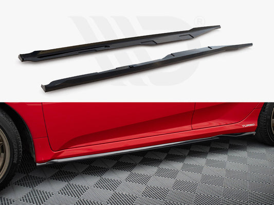 Side Skirts Diffusers Honda Civic SI Mk10