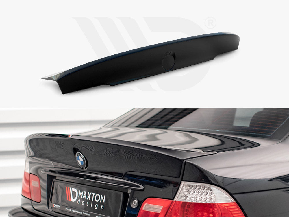 Rear Spoiler / LID Extension BMW 3 E46 Coupe Pre-Facelift |M3 CSL Look| (Requires Painting)