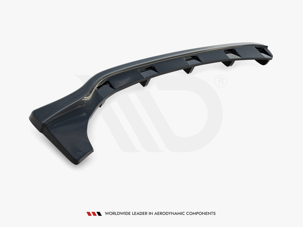 Central Rear Splitter (Vertical Bars) BMW 3 E46 Coupe M-Pack