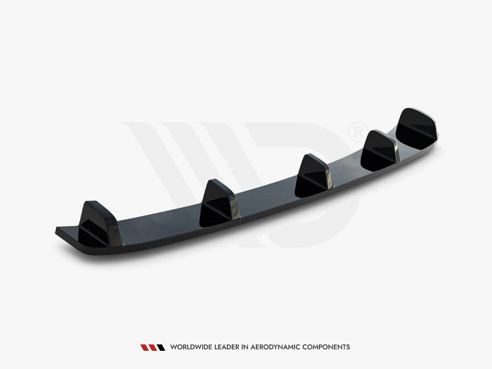 Central Rear Splitter (Vertical Bars) BMW 3 E46 Coupe M-Pack