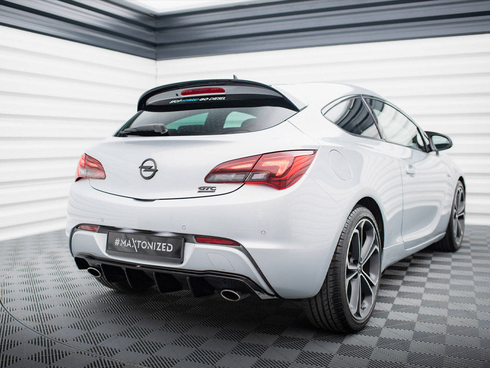 Rear Valance Opel Astra GTC OPC-Line J (Version with single exhausts on both sides)