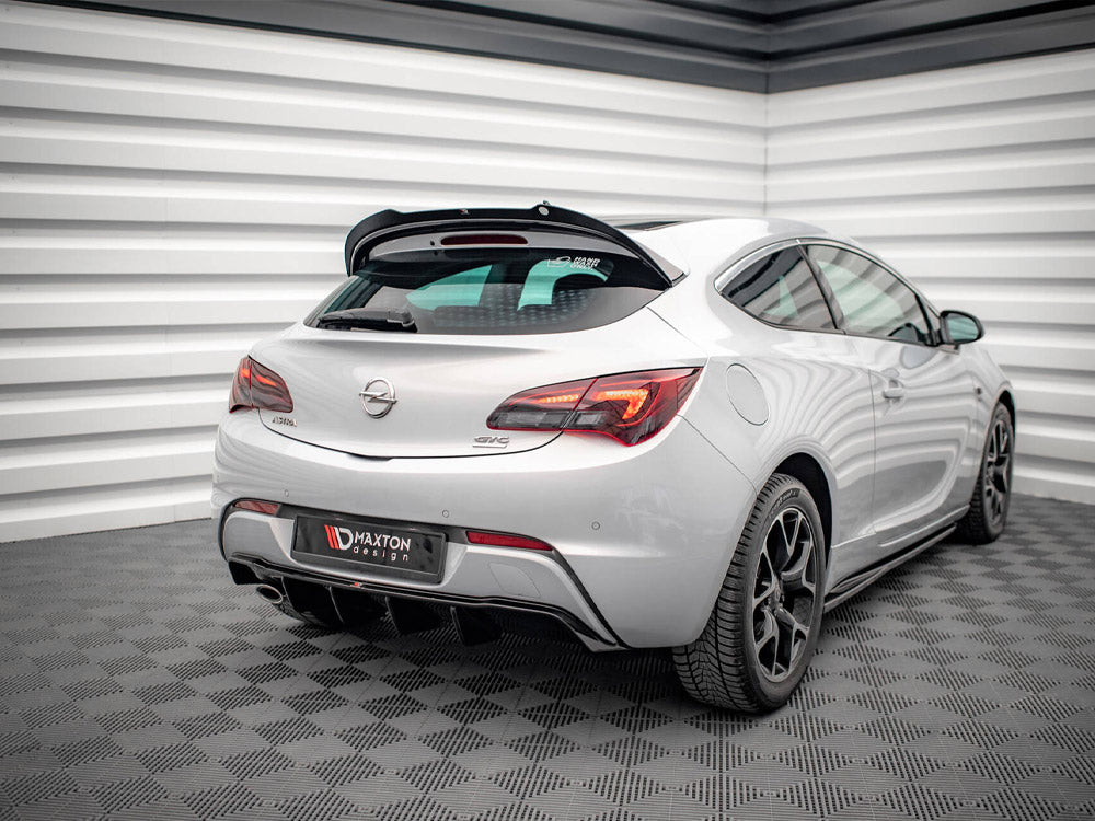 Rear Valance Opel Astra GTC OPC-Line J (Version with single exhaust on one side)