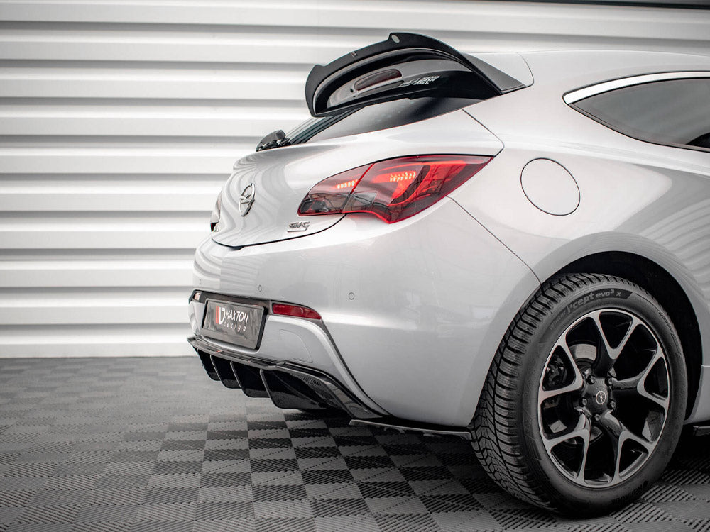 Rear Valance Opel Astra GTC OPC-Line J (Version with single exhaust on one side)