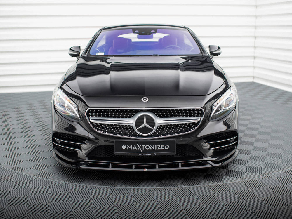 Front Splitter V.2 Mercedes-Benz S Coupe AMG-Line C217 Facelift