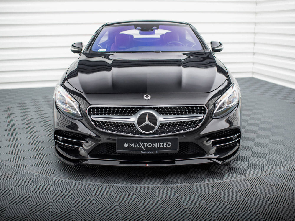 Front Splitter V.1 Mercedes-Benz S Coupe AMG-Line C217 Facelift