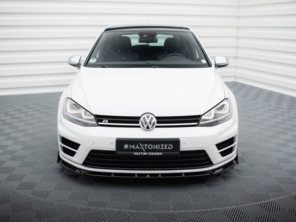 Front Splitter V.5 + Flaps Volkswagen Golf R Mk7