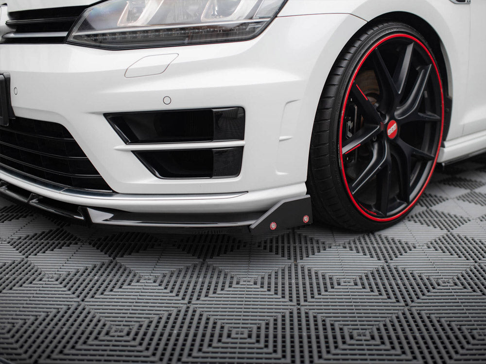 Front Splitter V.5 + Flaps Volkswagen Golf R Mk7