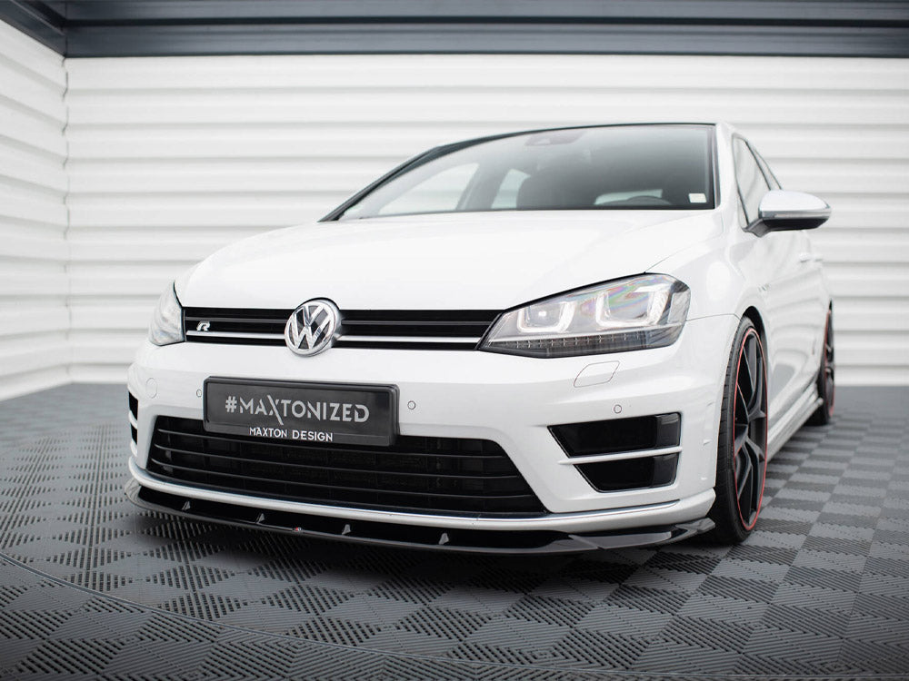 Front Splitter V.6 Volkswagen Golf R Mk7