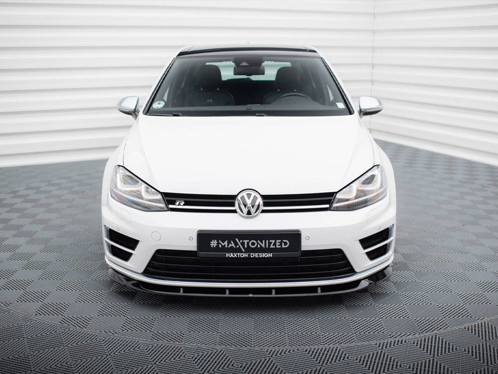 Front Splitter V.6 Volkswagen Golf R Mk7