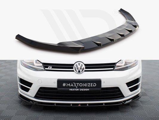 Front Splitter V.5 Volkswagen Golf R Mk7