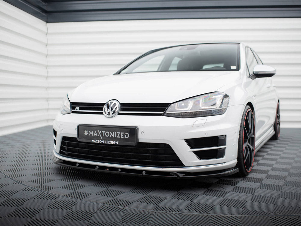 Front Splitter V.5 Volkswagen Golf R Mk7