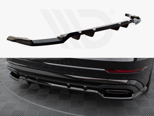 Central Rear Splitter (Vertical Bars) Audi SQ8 / Q8 S-Line Mk1 Facelift