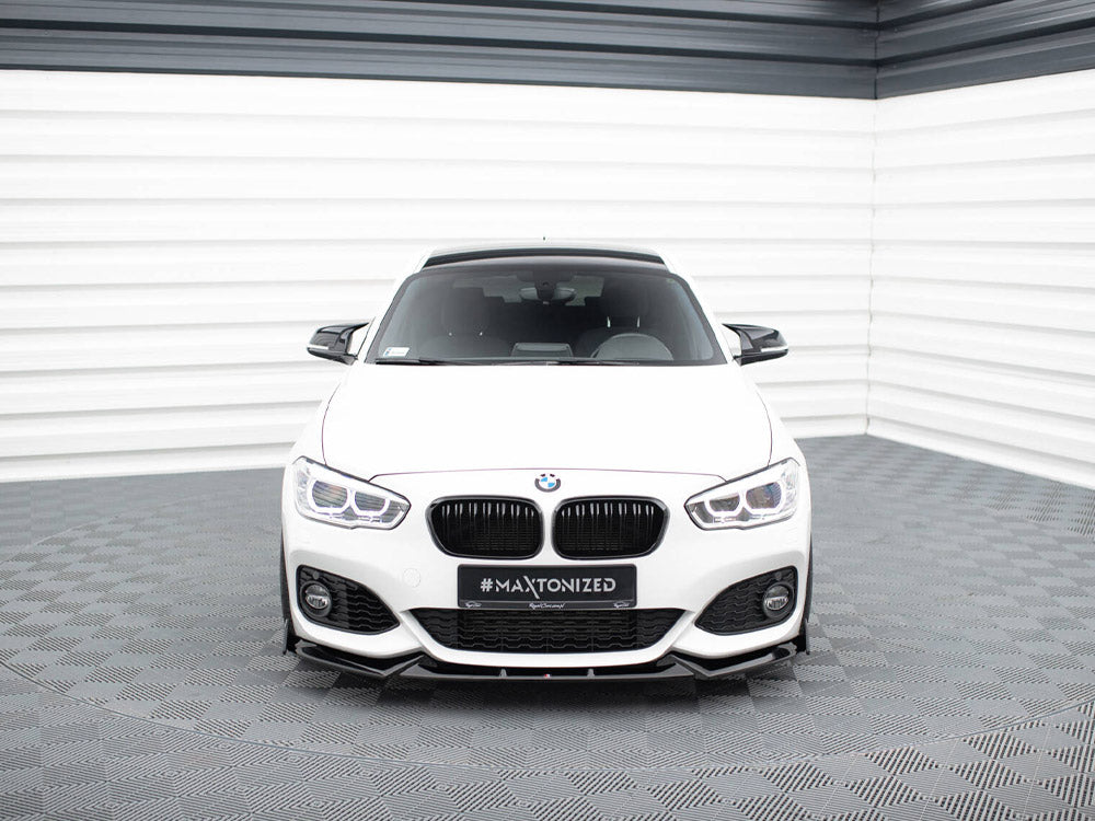 Front Splitter V.5 + Flaps BMW 1 M-Pack / M140i F20 Facelift