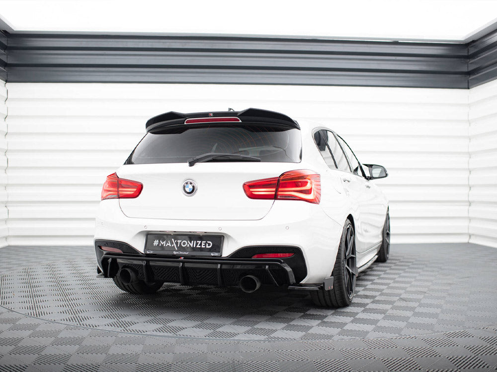 Rear Side Splitters V.5 + Flaps BMW 1 M-Pack / M140i F20 Facelift