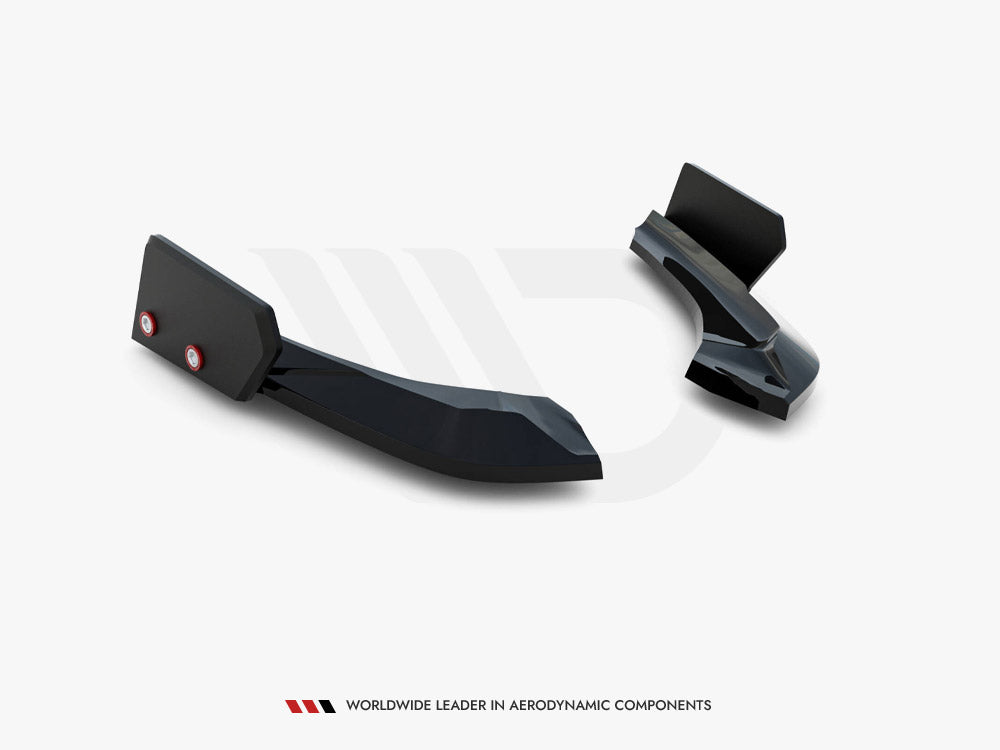 Rear Side Splitters V.5 + Flaps BMW 1 M-Pack / M140i F20 Facelift