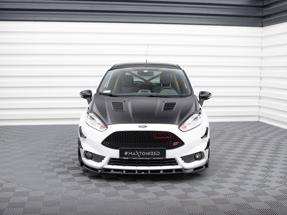 Front Splitter V.6 + Flaps Ford Fiesta ST Mk7 Facelift