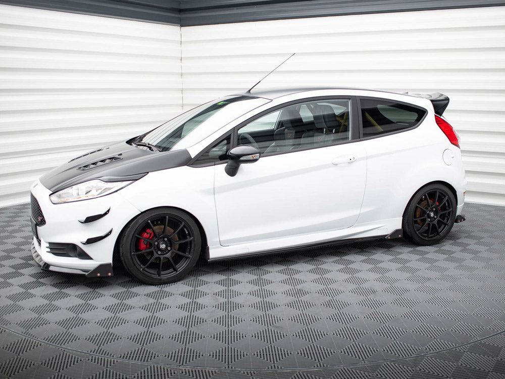 Side Skirts Diffusers V.4 + Flaps Ford Fiesta ST / ST-Line Mk7