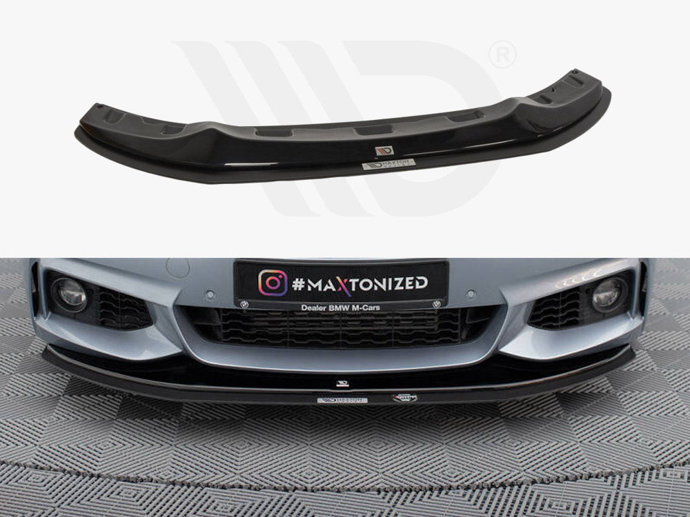 Hybrid Front Splitter BMW 4 Coupe / Gran Coupe / Cabrio M-Pack F32 / F36 / F33