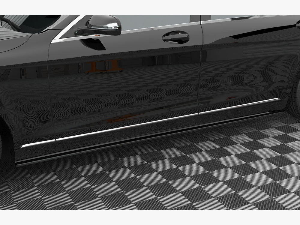 Side Skirts Diffusers V.1 Mercedes-Benz S W222