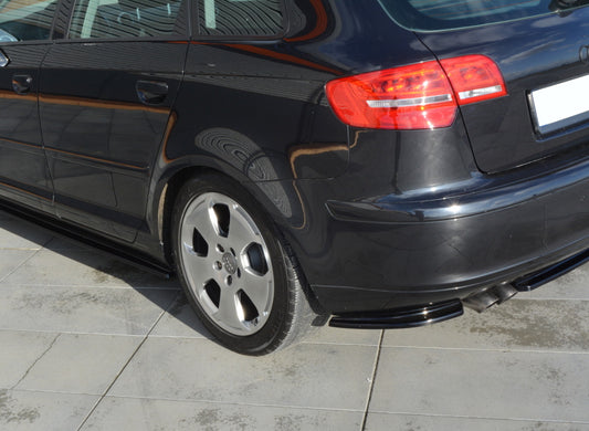 Rear Side Splitters Audi A3 Sportback 8P/ 8P Facelift (2004-2013)