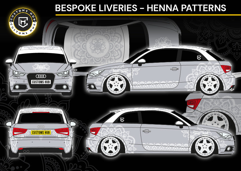 BESPOKE LIVERIES - HENNA PATTERN 1