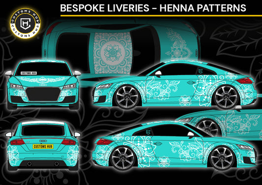 BESPOKE LIVERIES - HENNA PATTERN 2